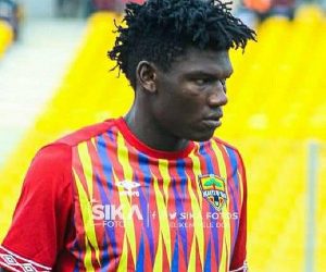 TP Mazembe closing in on Hearts of Oak defender Raddy Ovouka Okemba