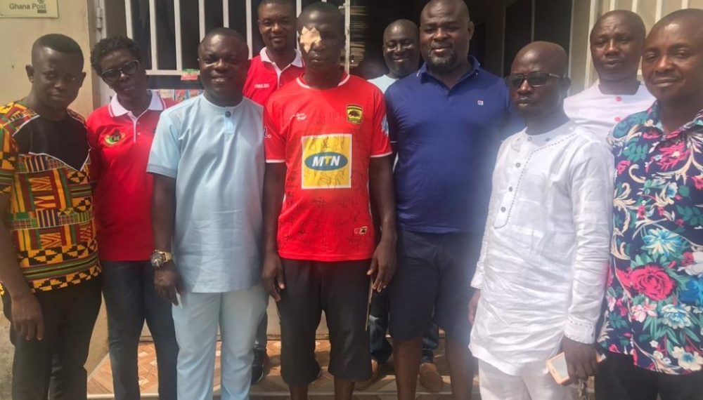 Baba Yara Stadium Victim Augustine Oppong To Have His Damaged Eye Fixed This Month