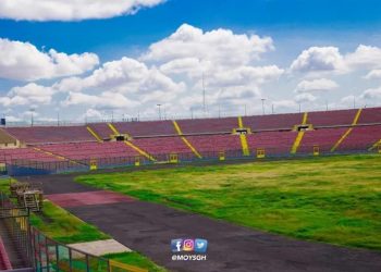 Renovation works underway at the Baba Yara Sports Stadium