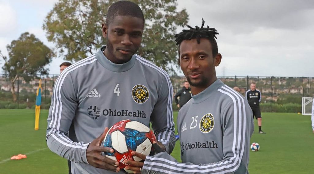 Afful and Mensah returns to training with Columbus Crew after COVID-19 break