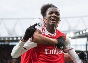 Eddie Nketiah hits hat-trick as Arsenal humiliates Charlton