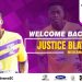 Justice Blay finally returns to Medeama SC.