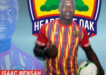 Official: Heart of Oak signs Isaac Mensah from Nkoranza Warriors