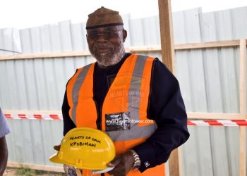 PHOTOS: Dr Nyaho Tamakloe visits Pobiman project.