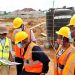 PHOTOS: Dr Nyaho Tamakloe visits Pobiman project.
