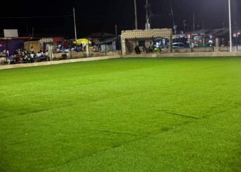 Government upgrades sandy Bukom Park into AstroTurf