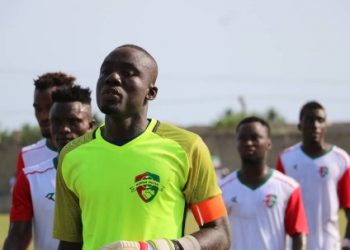 PHOTOS: Isaac Hagan leads his Karela teammates to undergo covid-19 test ahead of league start in November.