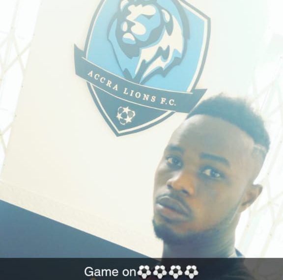 Evans Etti to begin training today at his new home.