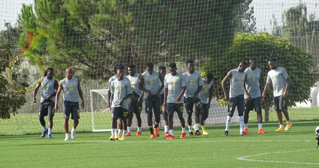 GALLERY:Black Stars first training in Turkey ahead of Mali game on Friday.