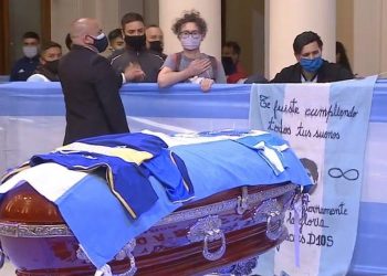 Funeral worker sacked over Maradona selfie