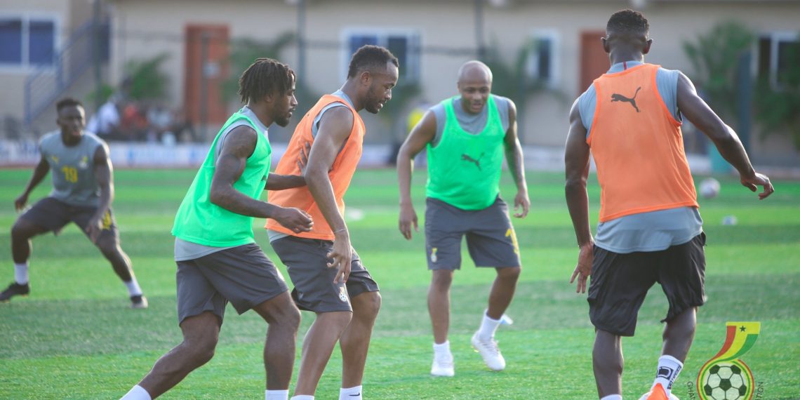 BLACK STARS:Ten players begin Preparations for Sudan clash