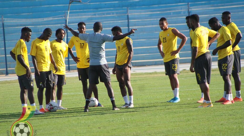 Ghana Coach confirms squad ahead of Sudan clash