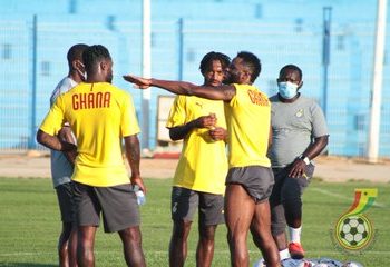 PHOTOS: Black Stars complete training for Sudan clash