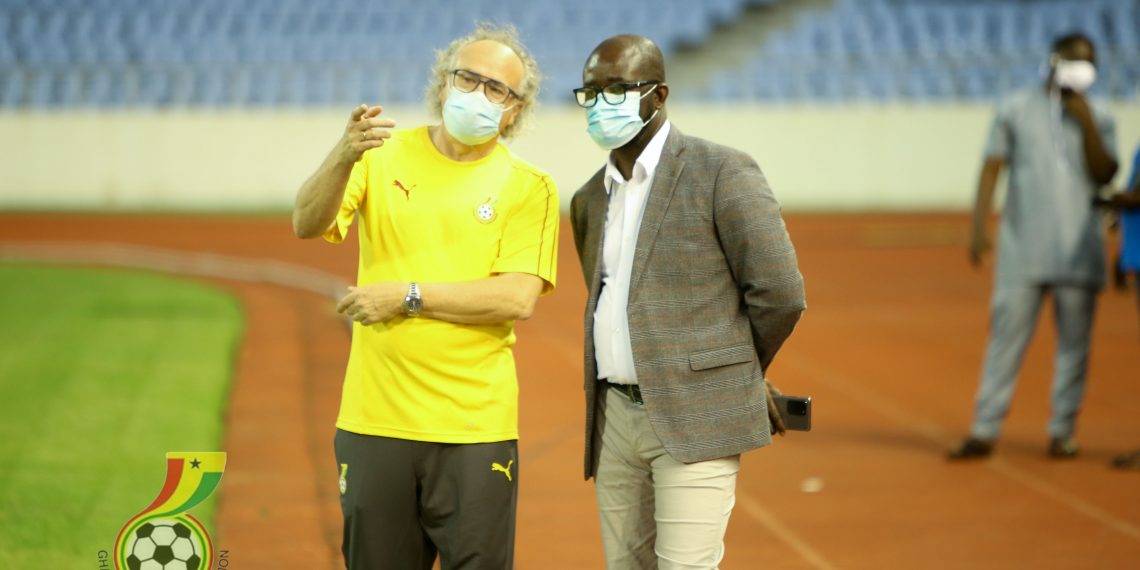 Step on to the pitch and make us proud-Kurt Okraku tells Black Stars Players