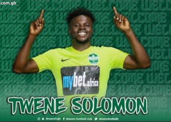 Dreams FC snap up left-back Solomon Twene on transfer deadline day