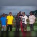GALLERY: West End Radio and Domesticsportsgh.com staff at Cam Park to watch Karela United Vrs Skyy Fc game.