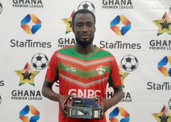 Karela United Umar Bashiru Adjudged man of the match in Ashgold draw.