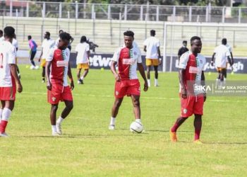 Karela United names Centre-back, Nurudeen Abdulai in starting line-up to face Hearts of Oak.
