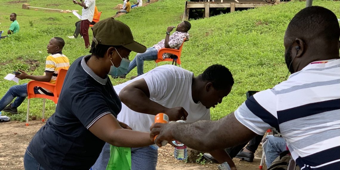 Good sportsmanship exhibited at Dawu Park as Media get refreshed by Dreams FC