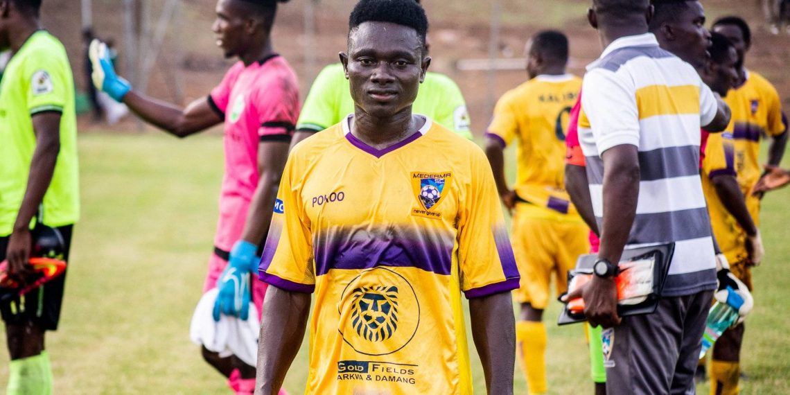 2020/21 Ghana Premier League: Kojo Asamoah wins man of the match award in Medeama’s win over Ebusua Dwarfs