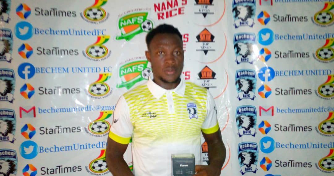 Bechem United vs Karela United: Moro Salifu wins NASCO MOTM Award