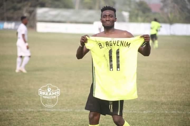 Agyenim Boateng delighted after netting a brace in Dreams FC&#39;s win against  Liberty Pro - Domestic Sports Ghana