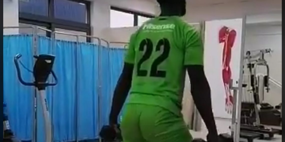 VIDEO: Karela’s Yaw Ansah Fuforo starts personal training with gym work