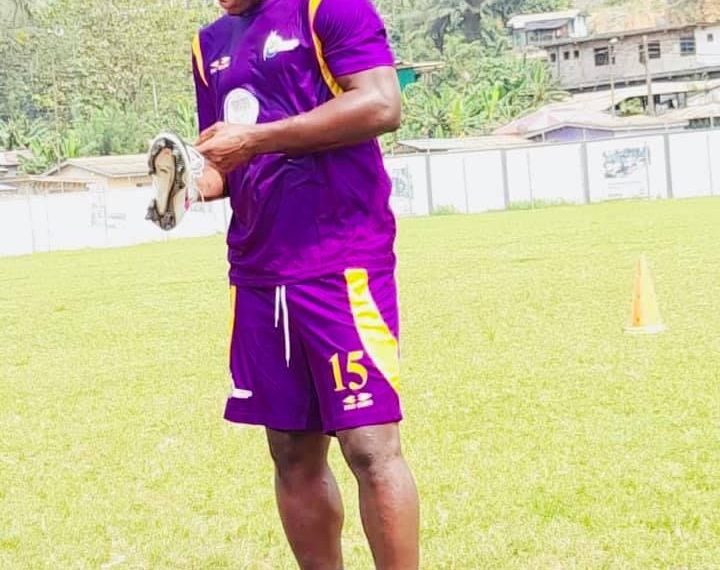 PHOTOS: Medeama SC new king Ahmed Toure intensifies personal training