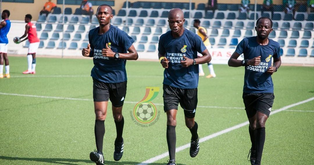 20/21 Ghana Premier League: GFA names selected referees for matchday 15