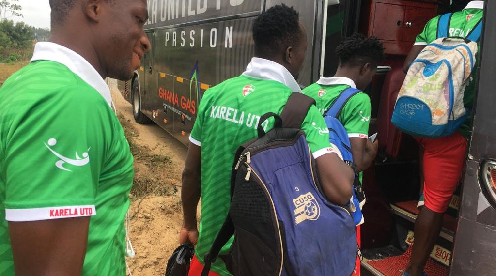 Karela United Arrive In Cape Coast Ahead Of Dwarfs Clash