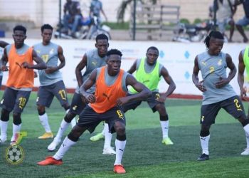 PHOTOS: Black Stars hold first training in Accra