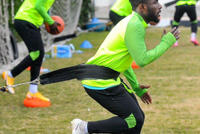 Maxwell Baakoh steps up training  ahead of his  contract extenstion with Ceramica