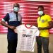 PHOTOS: Karela United unveil striker Maxwell Boakye