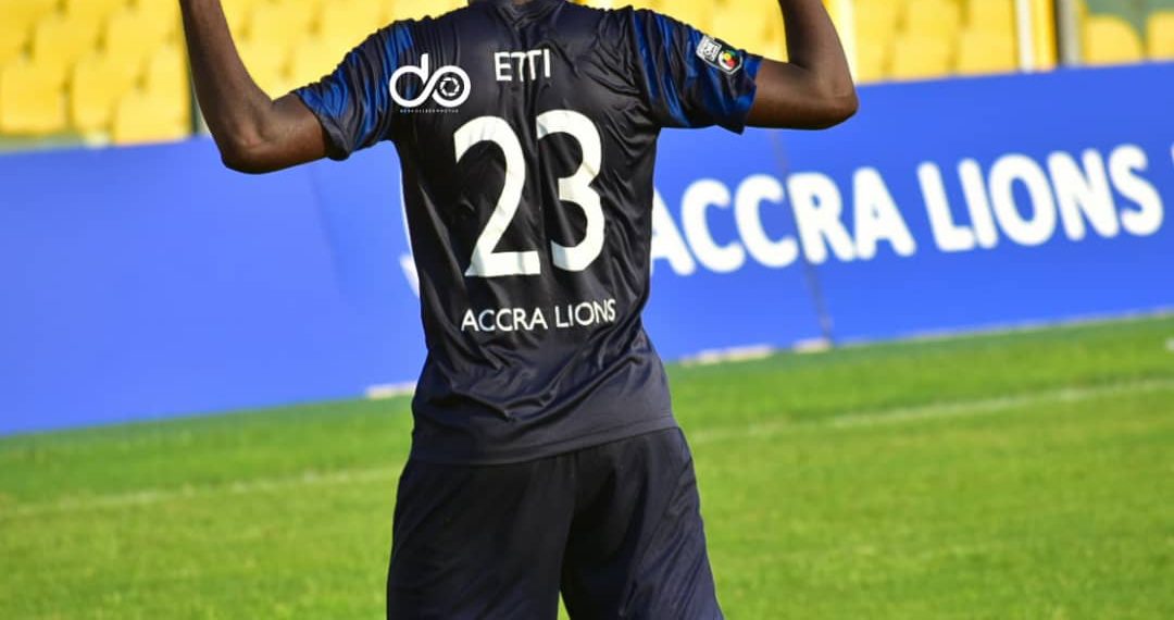 Evans Etti vows to score more goals for Accra Lions