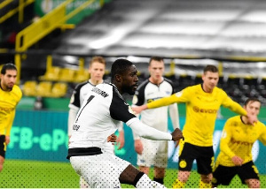 Michael Osei’s son scores against Dortmund in German Cup