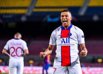 Mbappe makes history with Barca hat-trick