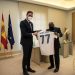President Nana Addo gifted customized Real Madrid jersey on 77th birthday