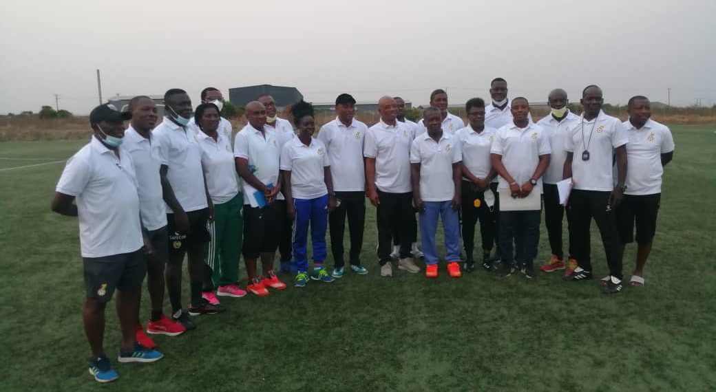 PICTURES: GFA PRESIDENT SIMEON-OKRAKU JOINS COACHES TO WIND UP INSTRUCTORS’ SEMINAR AT PRAMPRAM