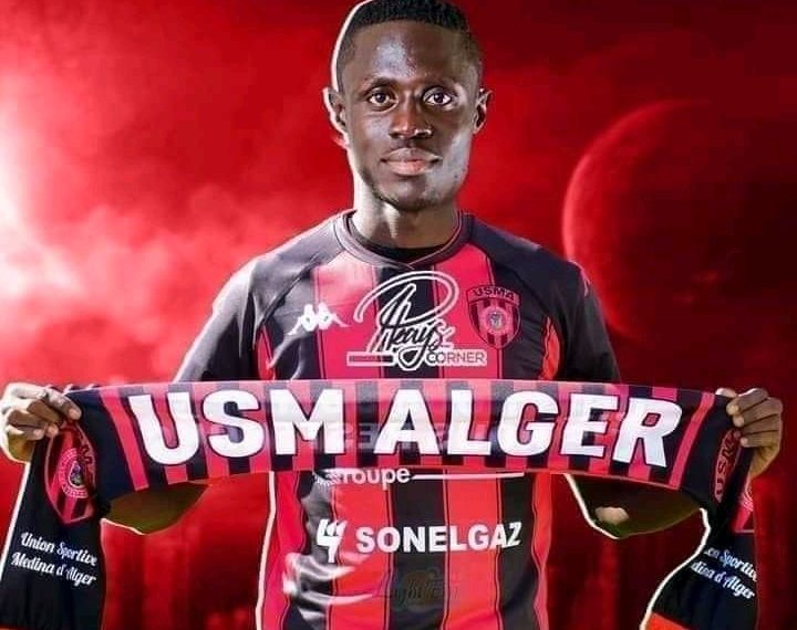 Algerian side USM Algers unveil striker Kwame Opoku