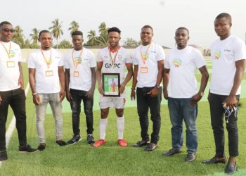 PHOTOS: Diawusie Taylor’s POTM Award in Pictures