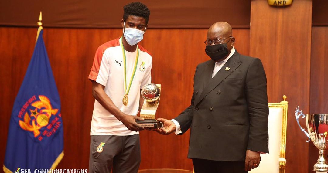 PHOTOS: President Akuffo Addo meets Black Satellites after AFCON U20 triumph