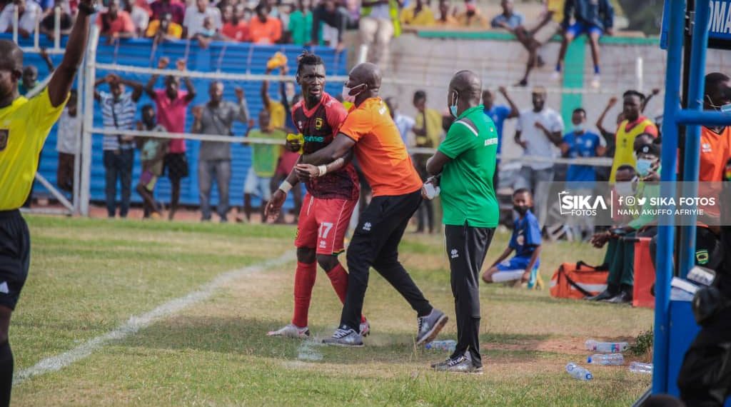 I am sorry – Habib Mohammed tells Kotoko coach Johnson Smith and supporters