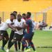 Asamoah Gyan scores for Legon Cities in friendly defeat to Black Stars