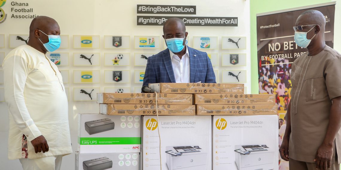 Premier League clubs to receive office & Internet Connectivity Equipment from Ghana FA