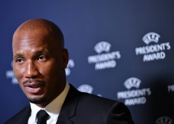 WORLD NEWS: Didier Drogba celebrates Super League collapse