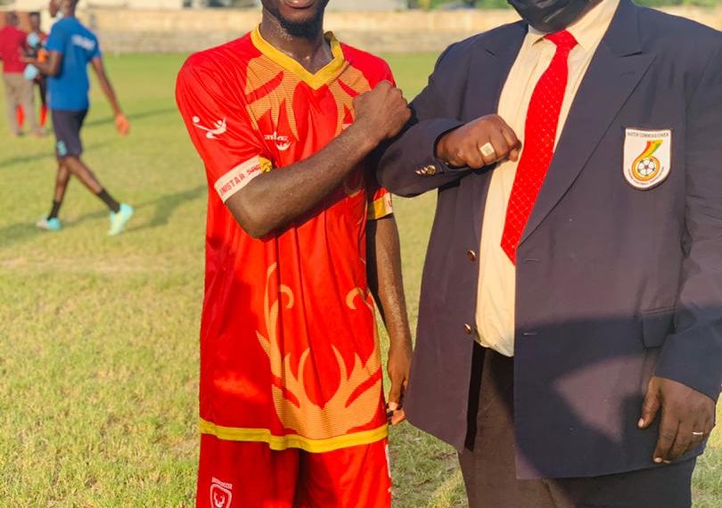 Mathew Tanoe Kwofie named MOTM after stellar performance in Unistar Academy’s win against Samartex