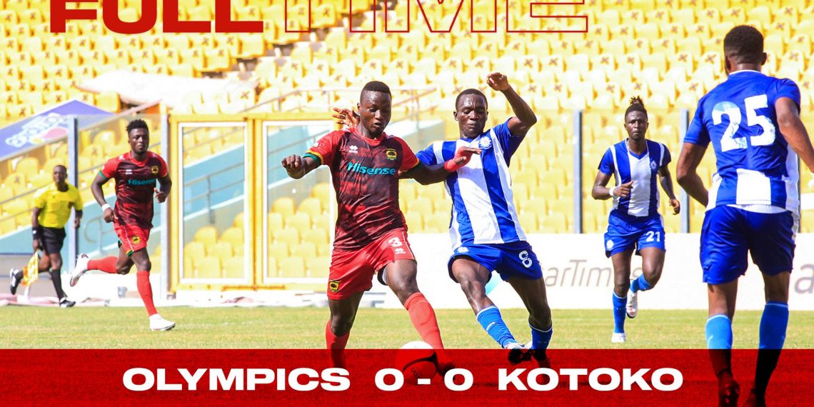 GPL 2021: Great Olympics and Kotoko share spoils