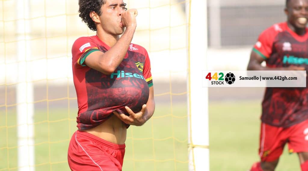 VIDEO: Asante Kotoko star Fabio Gama dedicates second league goal to pregnant wife Published on: 07 April 2021