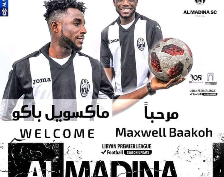 Al Madina unveil Ghanaian winger Maxwell Barkoh