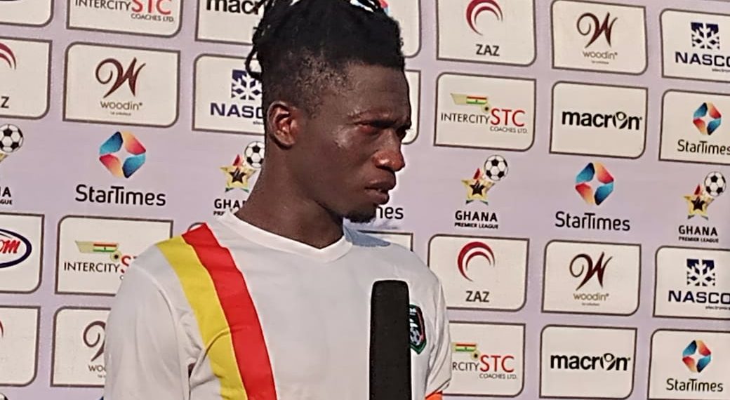  Eleven Wonders defender Rashid Mohammed adjudged man of the match in home loss to Hearts of Oak